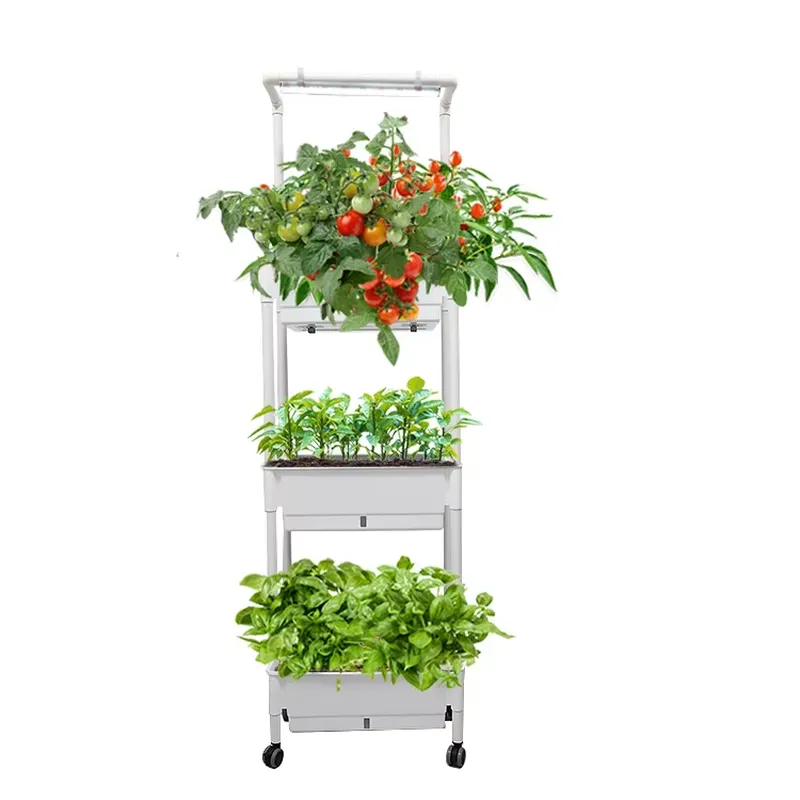 Movable Vertical Grow 3 Level  - Self-Watering Planter recension och pris