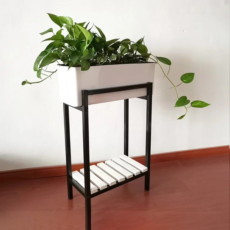 Rectangula Lazy Flower Pot Pot - Automatic Plant Waterer recension och pris