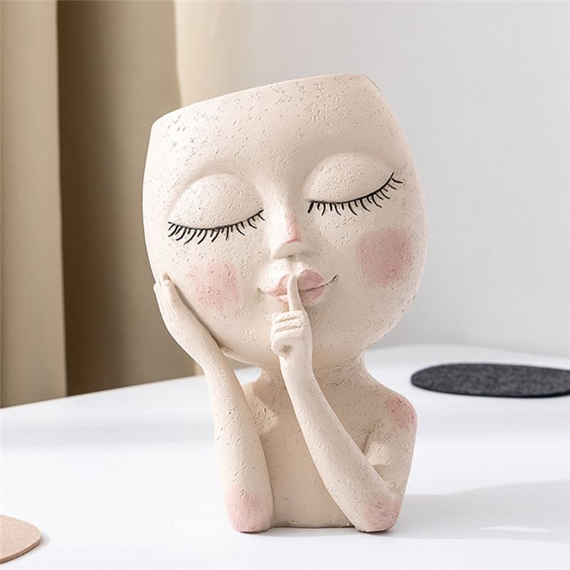 REST Girls Face Head Vases Flo - Gardening Tools Girls recension och pris