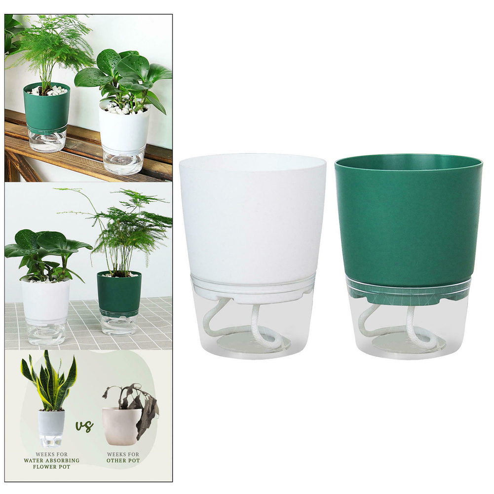 Lazy Hydroponic Flower Pot Aut - Automatic Plant Waterer recension och pris