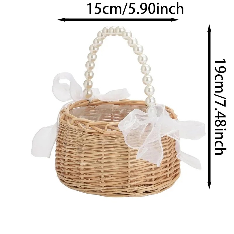 Pearl Handle Rattan Wedding Fl - Gardening Tools Girls recension och pris